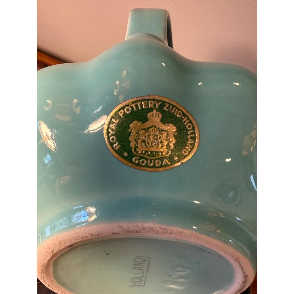 Vintage Royal Zuid Holland Gouda‎ Pitcher Vase